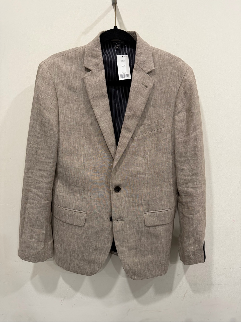 Banana Republic Lightweight Linen Blazer - Beige 38S